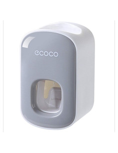 Dispensador Automático de Pasta de Dientes N12 Gris y Blanco