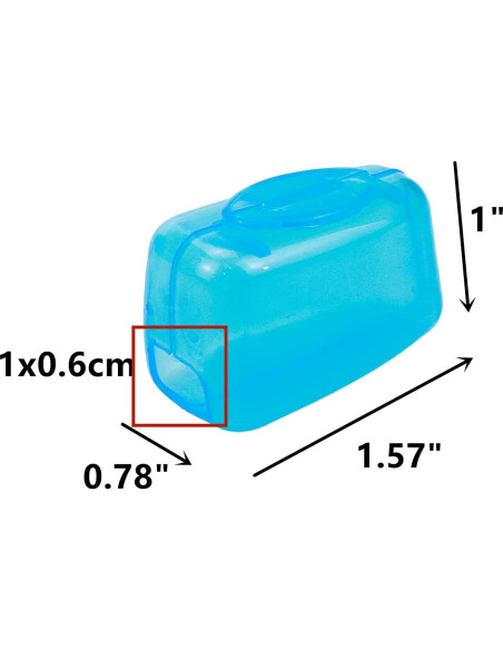50 Cubiertas de Cabeza de Cepillo de Dientes Dahszhi Viaje