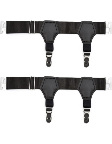 Soporte para Calcetines Ajustable Verdancy - 2 Piezas Negro