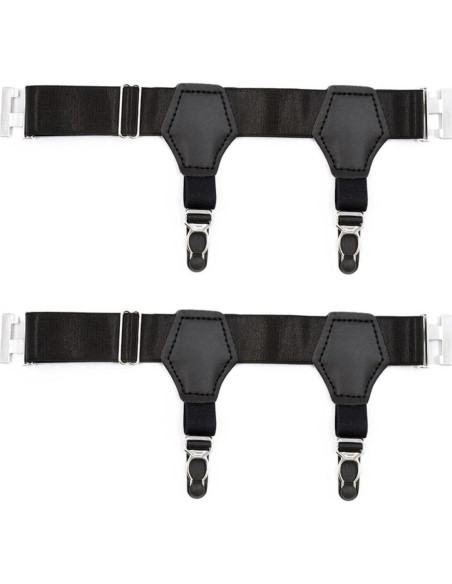 Soporte para Calcetines Ajustable Verdancy - 2 Piezas Negro