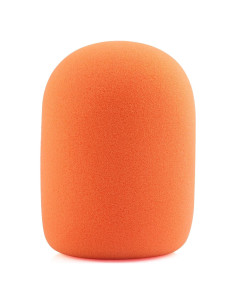Filtro Pop LEFXMOPHY para Micrófonos Rode - Cubierta de Espuma Naranja