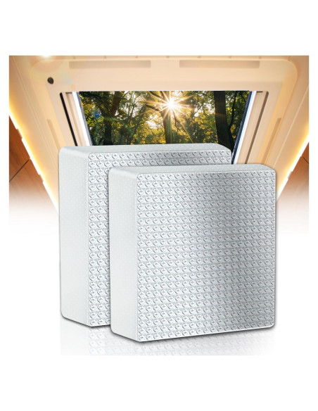 Aislante de Ventilación RV EDIETH 2 Piezas 14x14x3"