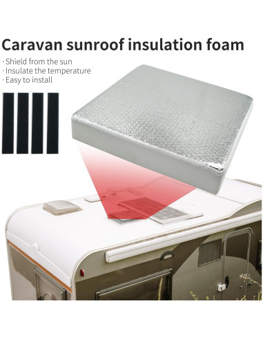 Aislante de Ventilación RV EDIETH 2 Piezas 14x14x3"