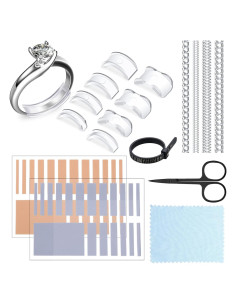 Medidor de Anillos Hicarer 53 Piezas Ajustadores y Herramientas