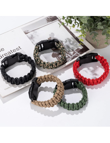 Cuerda Paracord 750 lb XKDOUS 36.576 m Verde Camo Nylon