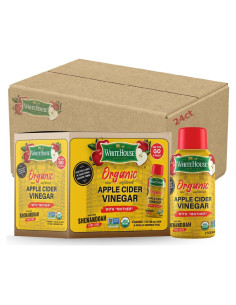 Vinagre de Sidra de Manzana Orgánico White House 24x59ml