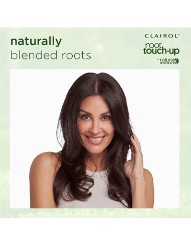 Tinte de Cabello Permanente Clairol Root Touch-Up 2 Negro 32.5 ml