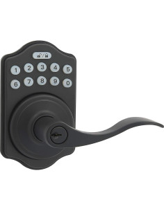 Cerradura Electrónica Sin Llave Amazon Basics PTQ4900 - Negro Mate 2