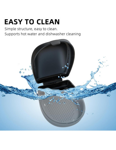 Funda para Protectores Bucales Deportivos ARGOMAX Negra