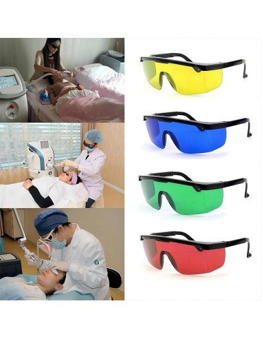 Gafas de Seguridad Laser UV Azul - Protección Ocular 540nm