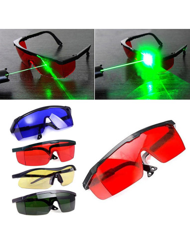 Gafas de Seguridad Laser UV Azul - Protección Ocular 540nm