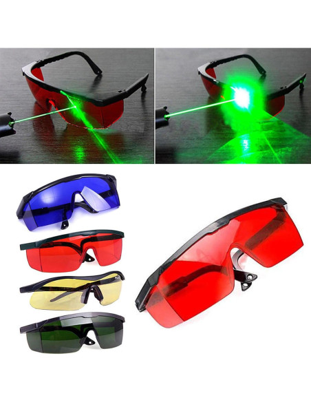 Gafas de Seguridad Laser UV Azul - Protección Ocular 540nm