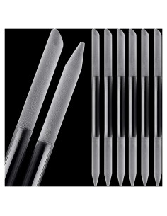 Set de 6 Herramientas de Manicura Maitys - Cutículas y Lima de Cristal