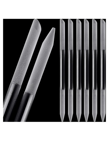 Set de 6 Herramientas de Manicura Maitys - Cutículas y Lima de Cristal