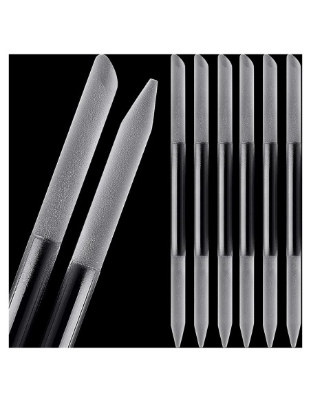 Set de 6 Herramientas de Manicura Maitys - Cutículas y Lima de Cristal