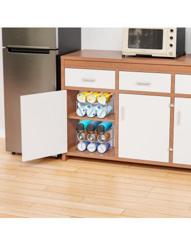 Organizador de Botellas Apilable Yieach para Stanley y Yeti 1.18L