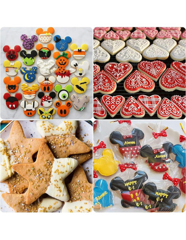 Cortadores de Galletas YIKANGHENG Acero Inoxidable 30 Pcs