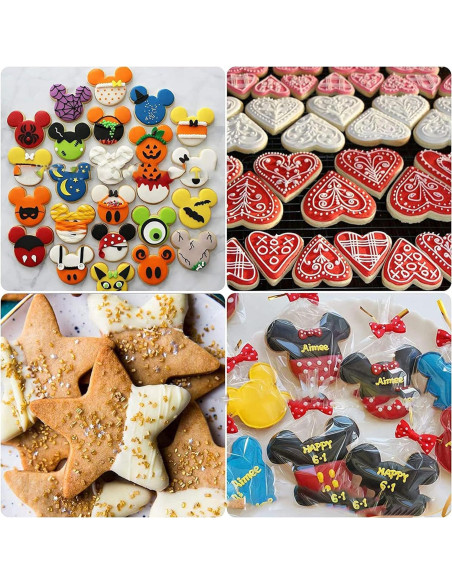 Cortadores de Galletas YIKANGHENG Acero Inoxidable 30 Pcs