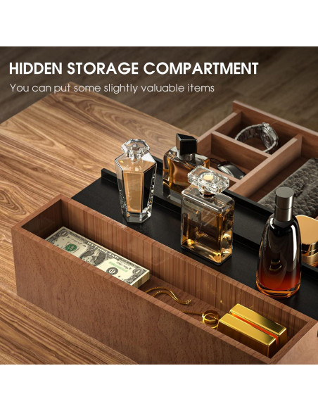 Organizador de Colonia Sephyroth para Hombres 3 Niveles Madera Organizador de Colonia Sephyroth para Hombres 3 Niveles Madera