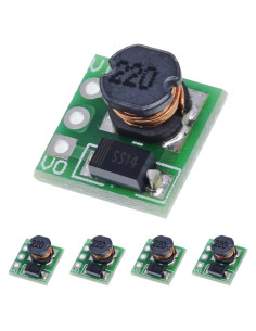 Paquete de 5 Módulos Boost MUXWELL 0.8-3.3V a 3.3V 500mA