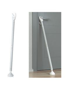 Barra de Seguridad de Puerta Aglaiprty S-B-2 Ajustable Blanca