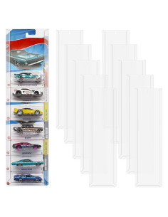 Estuche de Exhibición Montado en Pared Adevar 10 Pcs PVC