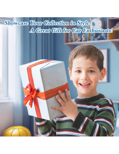 Estuche de Exhibición Montado en Pared Adevar 10 Pcs PVC