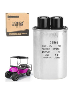 Capacitor 10L0L 4uF 660V para Cargadores EZGO PowerWise II