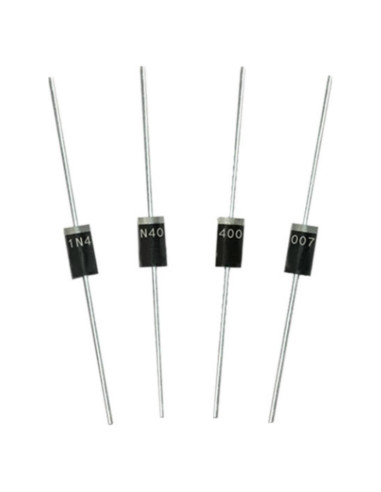 Diodo Rectificador 1N4007 McIgIcM 1000V 1A 100 Pcs