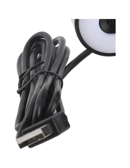 Cámara Web 4K YUEHISY con Micrófono y Luz de Relleno