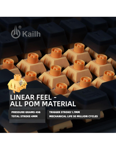 Teclado Mecánico IROK MT87 RGB Inalámbrico 80% TKL Blanco