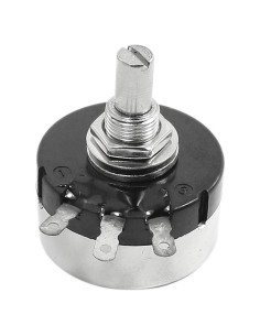 Potenciómetro de Carbono uxcell RV30YN20S 500 ohm 3 Terminales