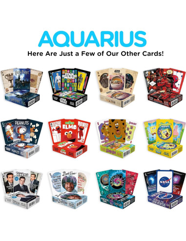 Baraja de Cartas Temática NASA Aquarius - 54 Cartas con Diseño Único