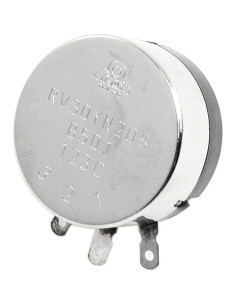 Potenciómetro de Carbono uxcell RV30YN20S 500 ohm 3 Terminales 2