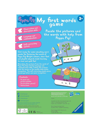 Rompecabezas Educativo Ravensburger Peppa Pig 64 Piezas