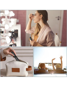 10 Botellas Rellenables de Atomizador de Perfume 8ml HDFCLUP Negro 2