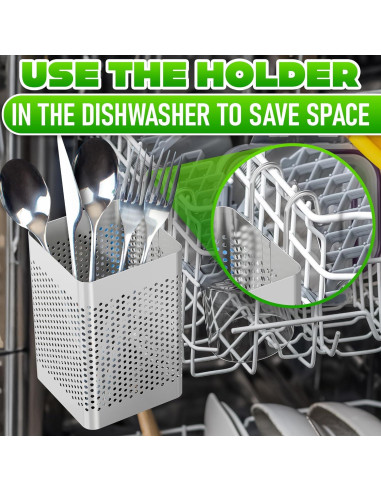 Cesta para Palillos de Lavavajillas VIKROM Acero Inoxidable 9.97 cm