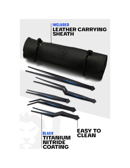 Juego de Pinzas de Cocina Dalstrong 5 Piezas Acero Inoxidable