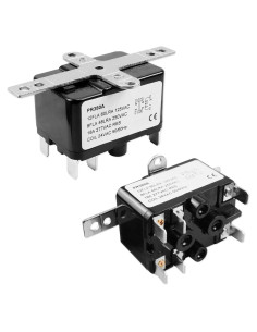 Paquete de 2 Relés de Aislamiento AC 24V SPST SZRKRLA