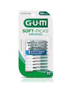 Palillos Dentales GUM Soft Picks Original 50 Unidades 2