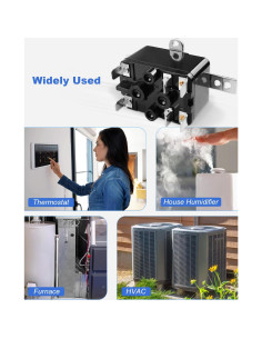 Paquete de 2 Relés de Aislamiento AC 24V SPST SZRKRLA 2