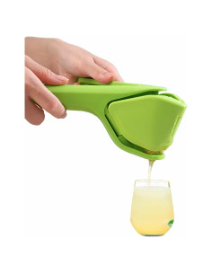 Exprimidor Manual de Limón iStarcas Verde Plegable 0.6L