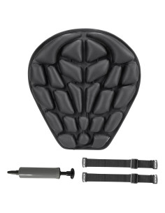 Cojín Inflable para Asiento de Motocicleta JFT Negro 36x39.5cm