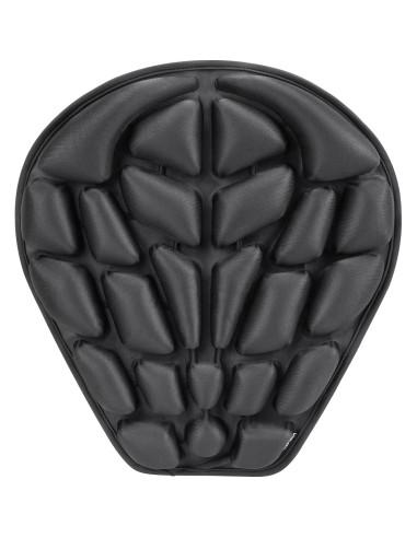 Cojín Inflable para Asiento de Motocicleta JFT Negro 36x39.5cm