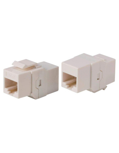Acoplador Keystone RJ45 Cat6A Monoprice - Blanco