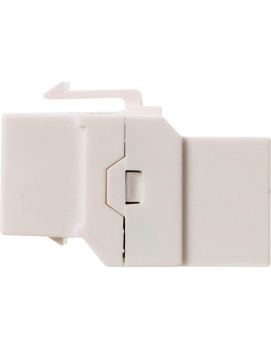 Acoplador Keystone RJ45 Cat6A Monoprice - Blanco