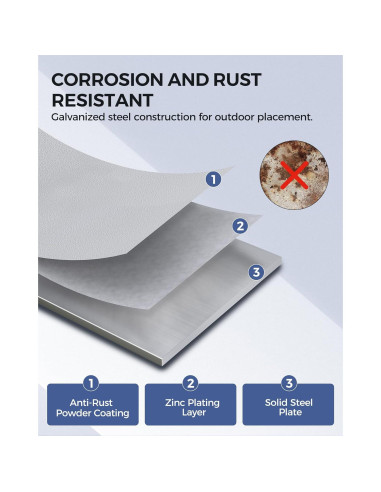 Caja de Enchufe Eléctrico Exterior WILAWELS GFCI 20A Impermeable