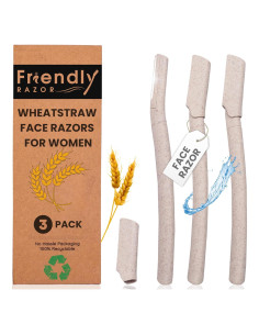 Afeitadoras de Dermaplaning Friendly Razor - Paquete de 3