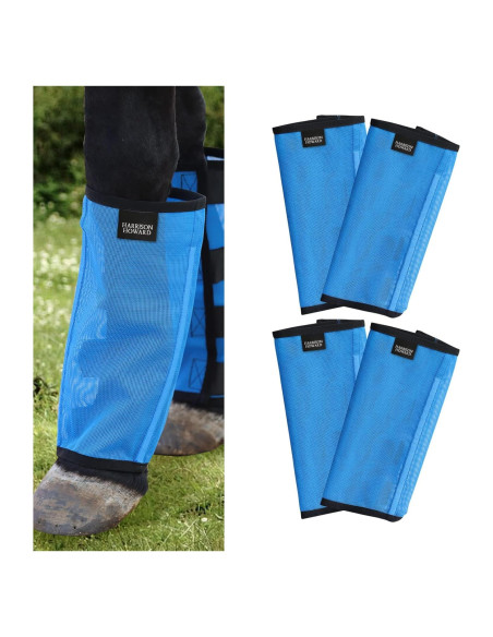 Botas de Mosca Harrison Howard Medianas Azul Cielo UV 4 Piezas