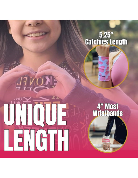 Muñequera de Gimnasia Catchies 13.34 cm - Protección Mejorada